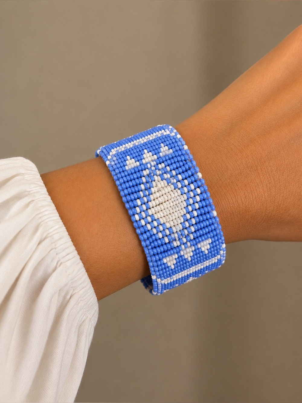 Vintage African Beaded Bracelet GREAT LOOK 🔥